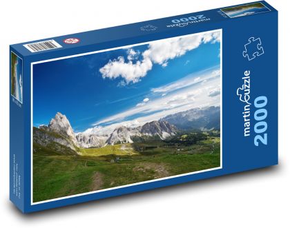 Taliansko - Dolomity - Puzzle 2000 dielikov, rozmer 90x60 cm 
