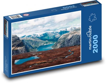 Norway - nature - Puzzle 2000 pieces, size 90x60 cm 