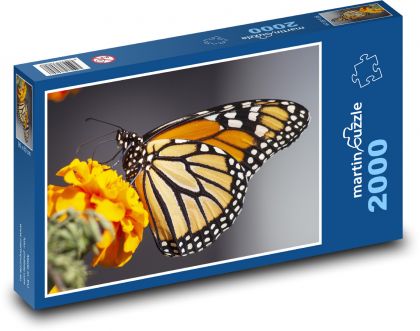 Schmetterling - Monarch-Wanderung - Puzzle - 2000 Teile