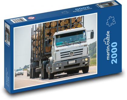 Traktor - Kippwagen - Puzzle - 2000 Teile