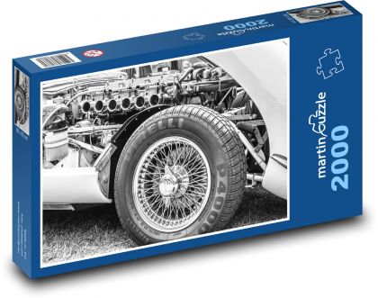 Auto - engine - Puzzle 2000 pieces, size 90x60 cm 