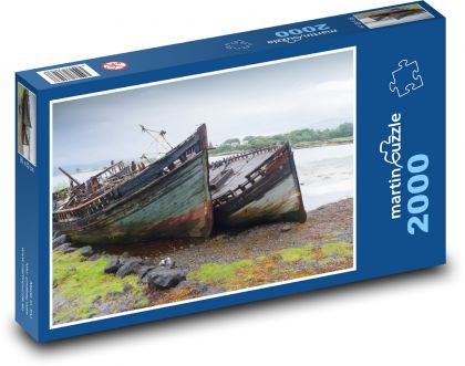 Vraky lodí - puzzle 2000 dílků