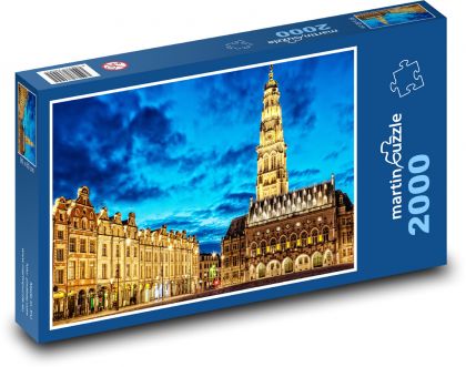 Francúzsko - Arras - Puzzle 2000 dielikov, rozmer 90x60 cm 