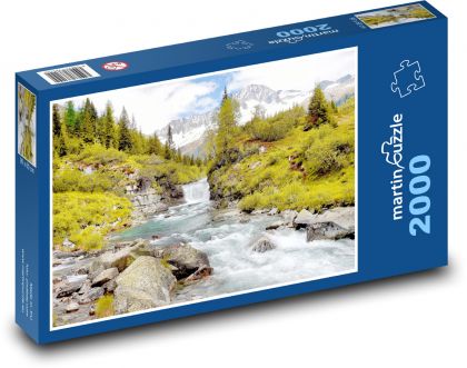 Dolomity - Taliansko - Puzzle 2000 dielikov, rozmer 90x60 cm 