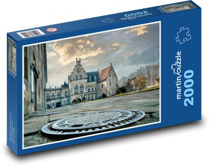 Zámok - Nemecko - Puzzle 2000 dielikov, rozmer 90x60 cm 
