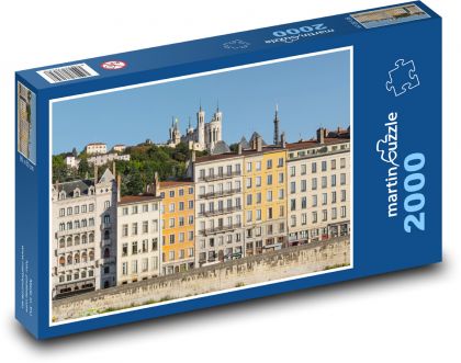 Francúzsko - Lyon - Puzzle 2000 dielikov, rozmer 90x60 cm 