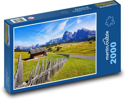 Włochy - Bolzano - Puzzle 2000 elementów, rozmiar 90x60 cm