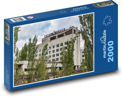 Černobyľ - mesto duchov - Puzzle 2000 dielikov, rozmer 90x60 cm 