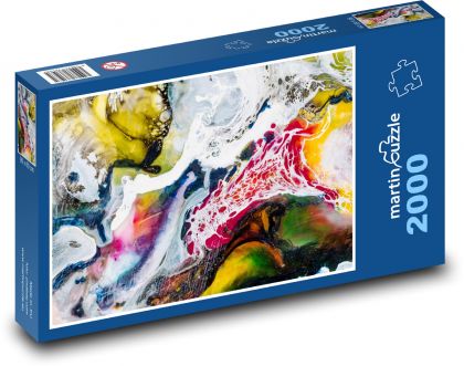 Abstraktní umění - puzzle 2000 dílků