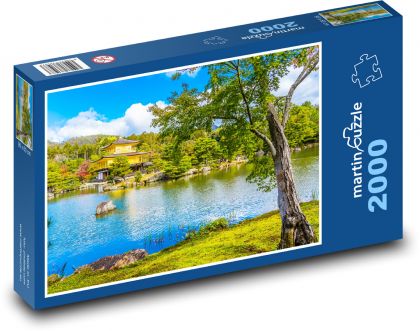 Japonská architektura - puzzle 2000 dílků