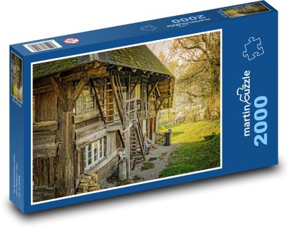 Rural architecture - Puzzle 2000 pieces, size 90x60 cm 