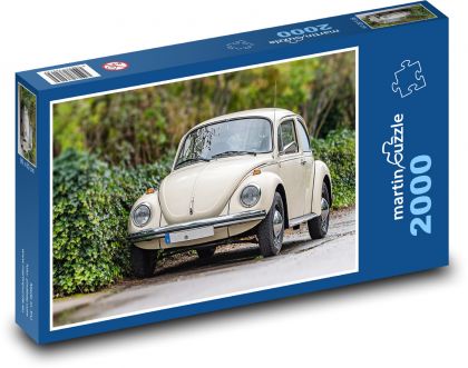 Chrobák - auto - Puzzle 2000 dielikov, rozmer 90x60 cm 