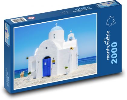 Cyprus - Church - Puzzle 2000 pieces, size 90x60 cm 