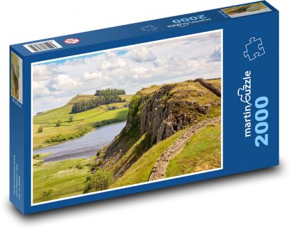 Northumberland - Krajina - Puzzle 2000 dielikov, rozmer 90x60 cm 