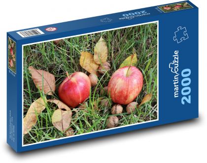 Ořechy - jablka - puzzle 2000 dílků