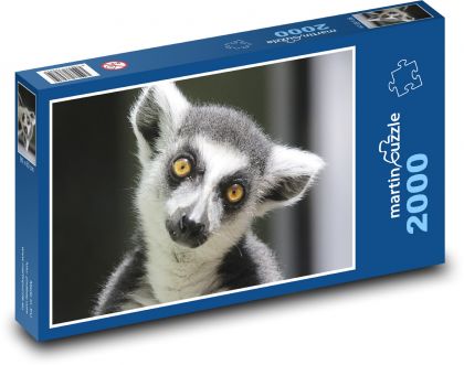 Lemur - Puzzle 2000 elementów, rozmiar 90x60 cm