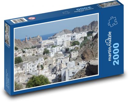 Oman - Muscat - Puzzle 2000 elementów, rozmiar 90x60 cm