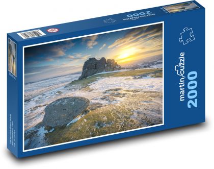 Sunrise Landscape - Puzzle 2000 pieces, size 90x60 cm 