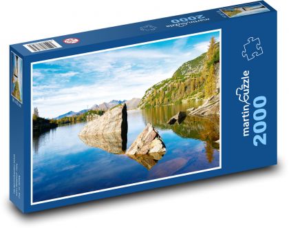 Natura - skała - Puzzle 2000 elementów, rozmiar 90x60 cm