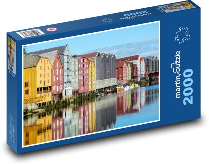 Norway - Trondheim - Puzzle 2000 pieces, size 90x60 cm 