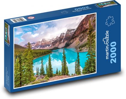 Mountain lake - Puzzle 2000 pieces, size 90x60 cm 