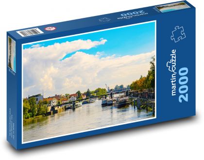 Německo - Regensburg - puzzle 2000 dílků
