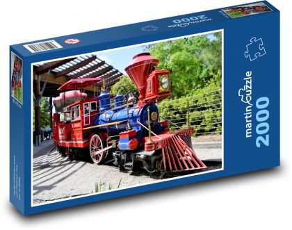 Turistický vláček - puzzle 2000 dílků