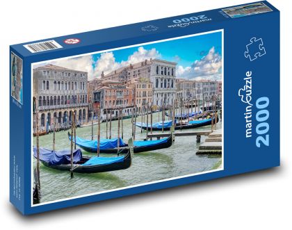 Wenecja - Włochy - Puzzle 2000 elementów, rozmiar 90x60 cm
