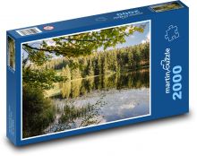 Príroda - jazero Puzzle 2000 dielikov - 90 x 60 cm