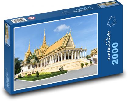 Kráľovský palác - Puzzle 2000 dielikov, rozmer 90x60 cm 