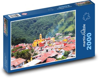 Mexiko - Queretaro - puzzle 2000 dílků