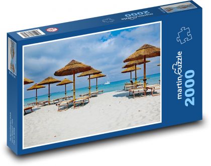 Beach - Paradise - Puzzle 2000 pieces, size 90x60 cm 