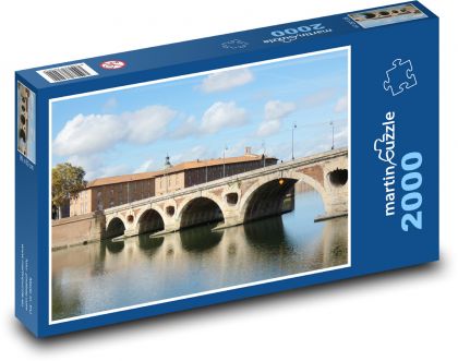 Francúzsko - Toulouse - Puzzle 2000 dielikov, rozmer 90x60 cm 