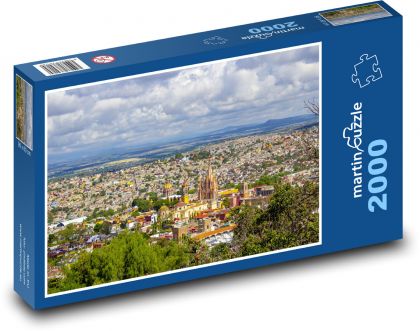 City - Mexico - Puzzle 2000 pieces, size 90x60 cm 