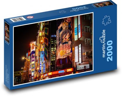 Japonsko - Ázia - Puzzle 2000 dielikov, rozmer 90x60 cm 