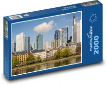 Deutschland - Frankfurt Puzzle 2000 Teile - 90 x 60 cm