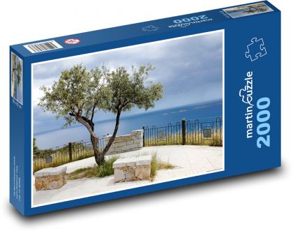 Sardinie - Jihovýchodní pobřeží - puzzle 2000 dílků