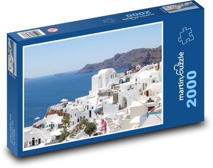 Greece - Santorini - Puzzle 2000 pieces, size 90x60 cm 