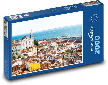 Portugalia – Lizbona - Puzzle 2000 elementów, rozmiar 90x60 cm