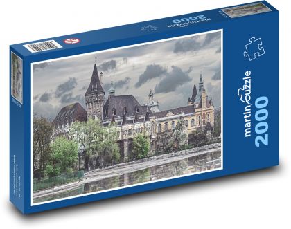 Maďarsko - Budapešť - Puzzle 2000 dielikov, rozmer 90x60 cm 