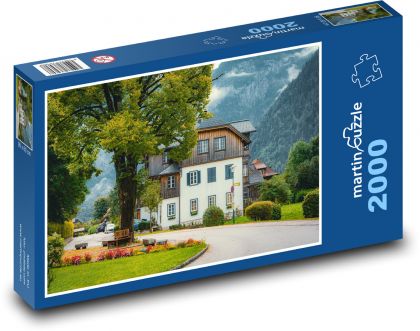 Haus - Dorf - Puzzle - 2000 Teile