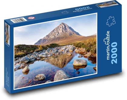 Skotsko - Glencoe - puzzle 2000 dílků