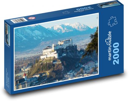 Rakousko - Salzburg - Puzzle 2000 dílků, rozměr 90x60 cm