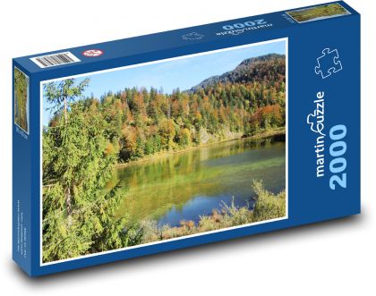 Podzim - příroda - puzzle 2000 dílků