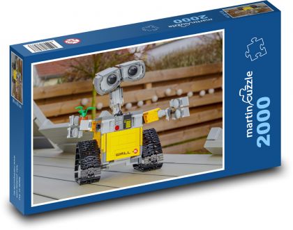 Robot - stavebnice - puzzle 2000 dílků
