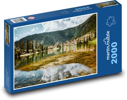 Lake - nature - Puzzle 2000 pieces, size 90x60 cm 