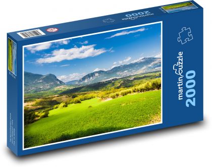 Krajina - příroda - puzzle 2000 dílků
