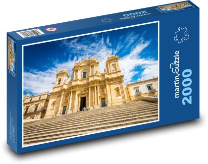 Sicília - katedrála - Puzzle 2000 dielikov, rozmer 90x60 cm 