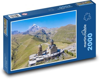 Georgia - Holy Trinity Church - Puzzle 2000 pieces, size 90x60 cm 