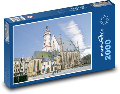 Lipsko - kostel - puzzle 2000 dílků